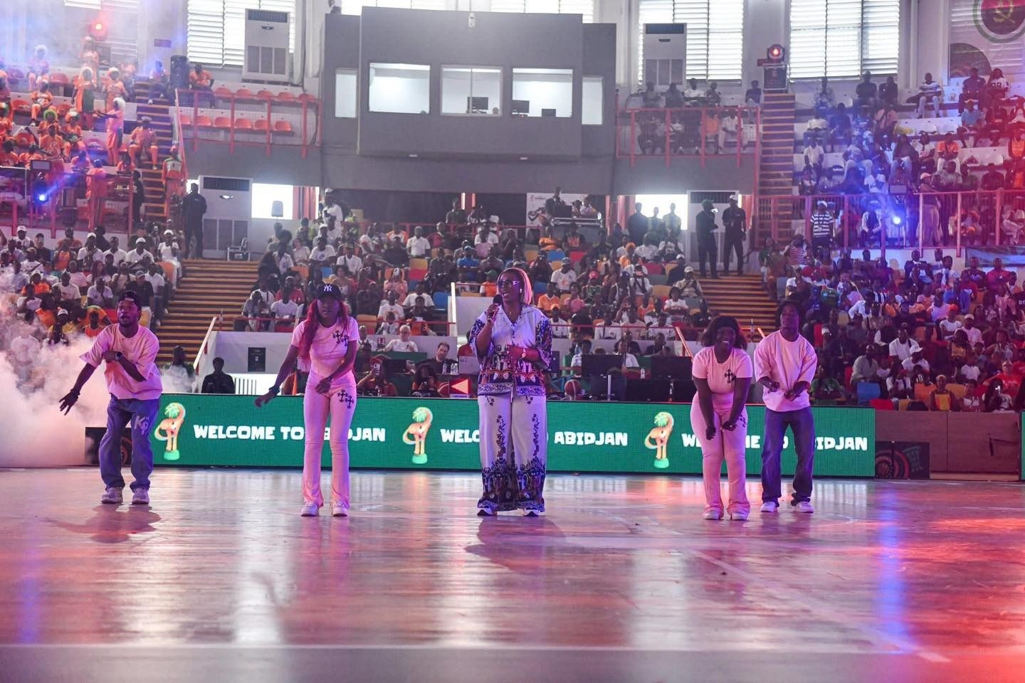 ceremonie d ouverture de  l afrobasket feminin 2025
