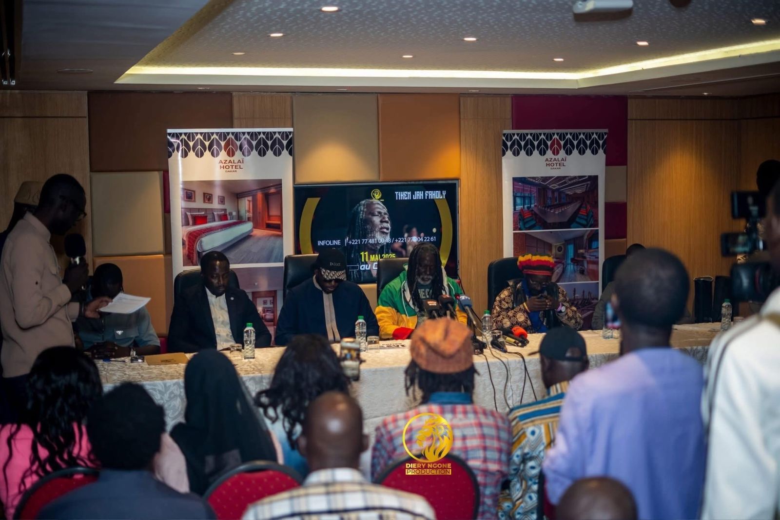 conference de presse tiken jah a dakar