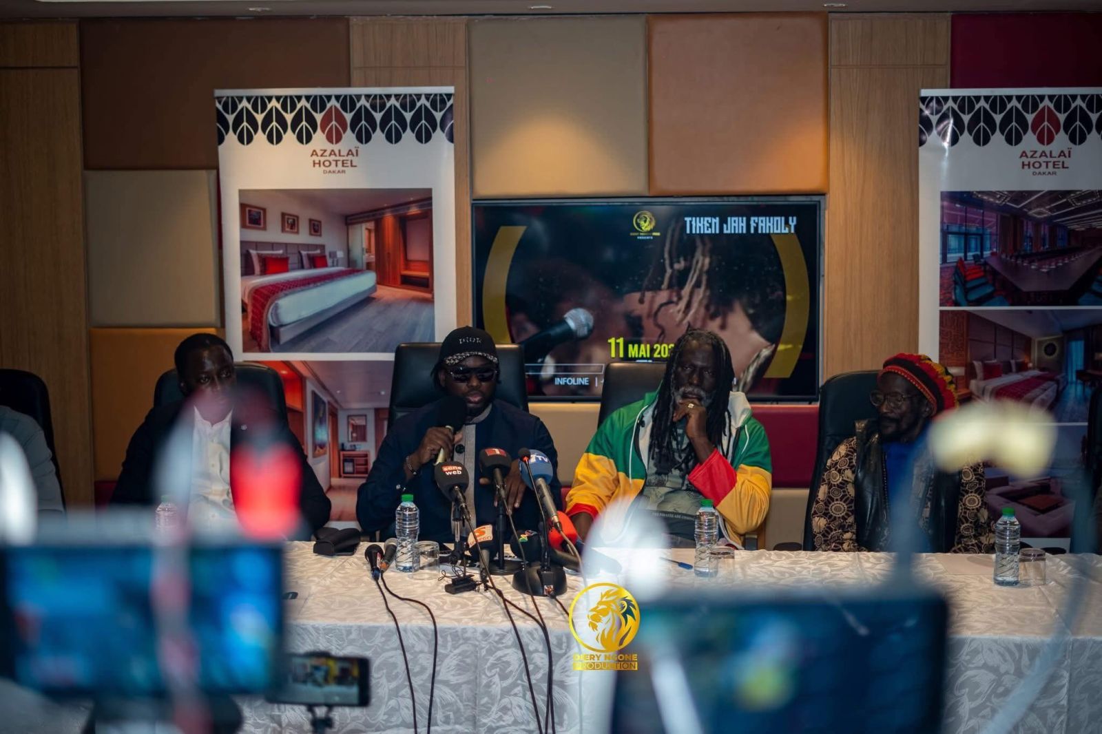 conference de presse tiken jah a dakar