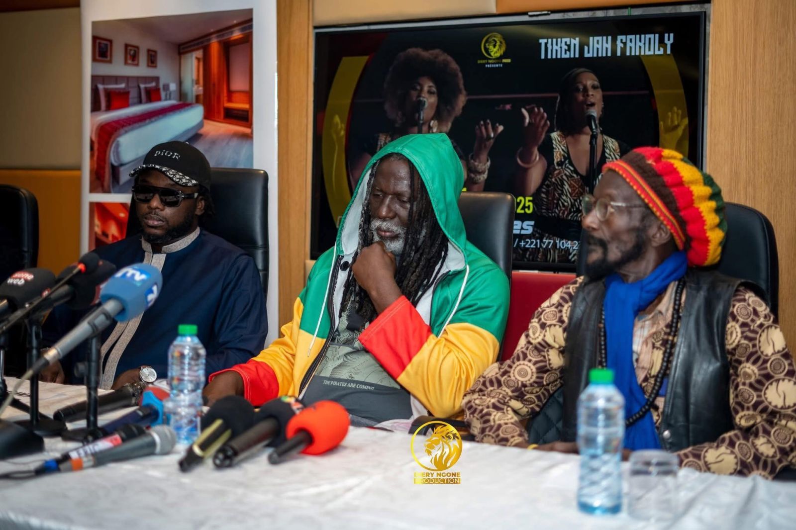 conference de presse tiken jah a dakar