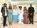 aicha kone recue par premiere dame madame dominique ouattara