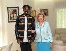 aicha kone recue par premiere dame madame dominique ouattara