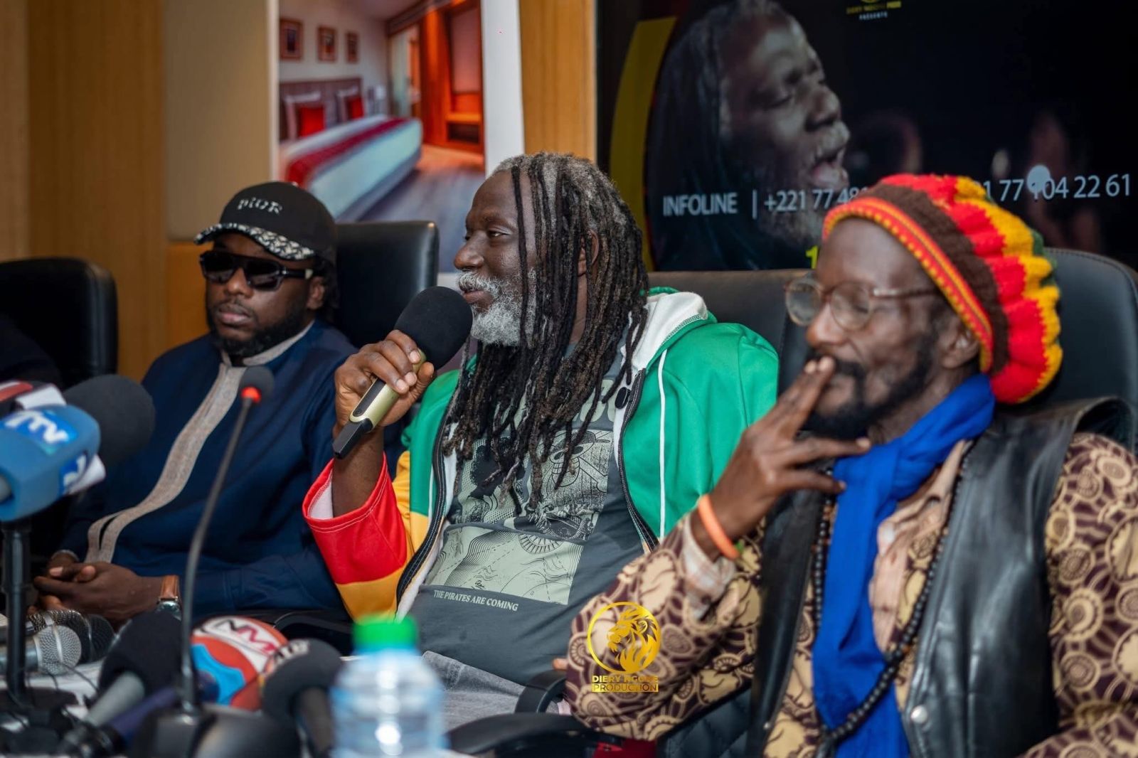 conference de presse tiken jah a dakar