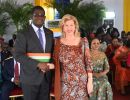 inauguration de la maison des femmes safe home d adiake