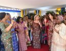 inauguration de la maison des femmes safe home d adiake