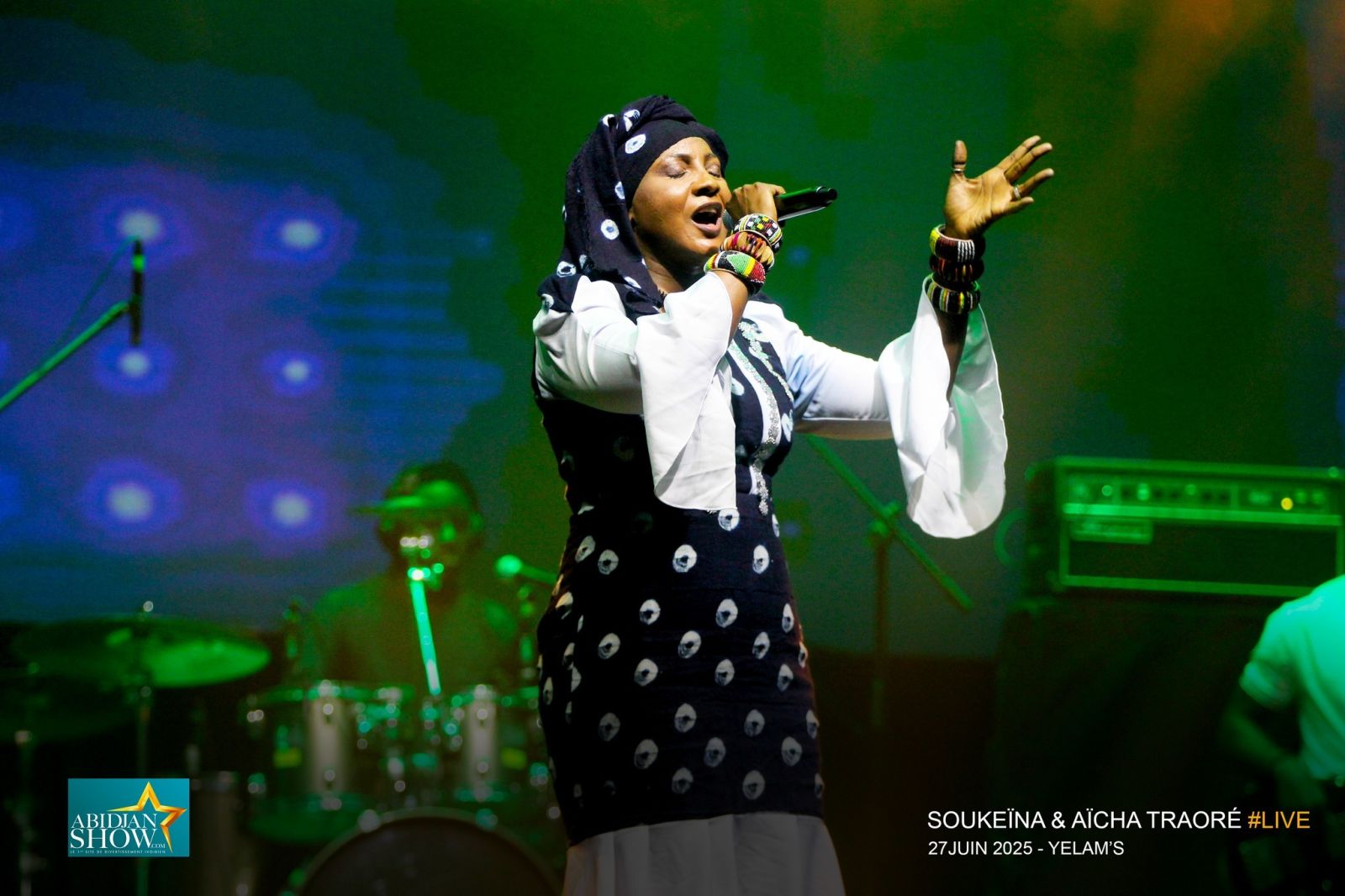 live   soukeina   aicha traore officiel electrisent le yelam s
