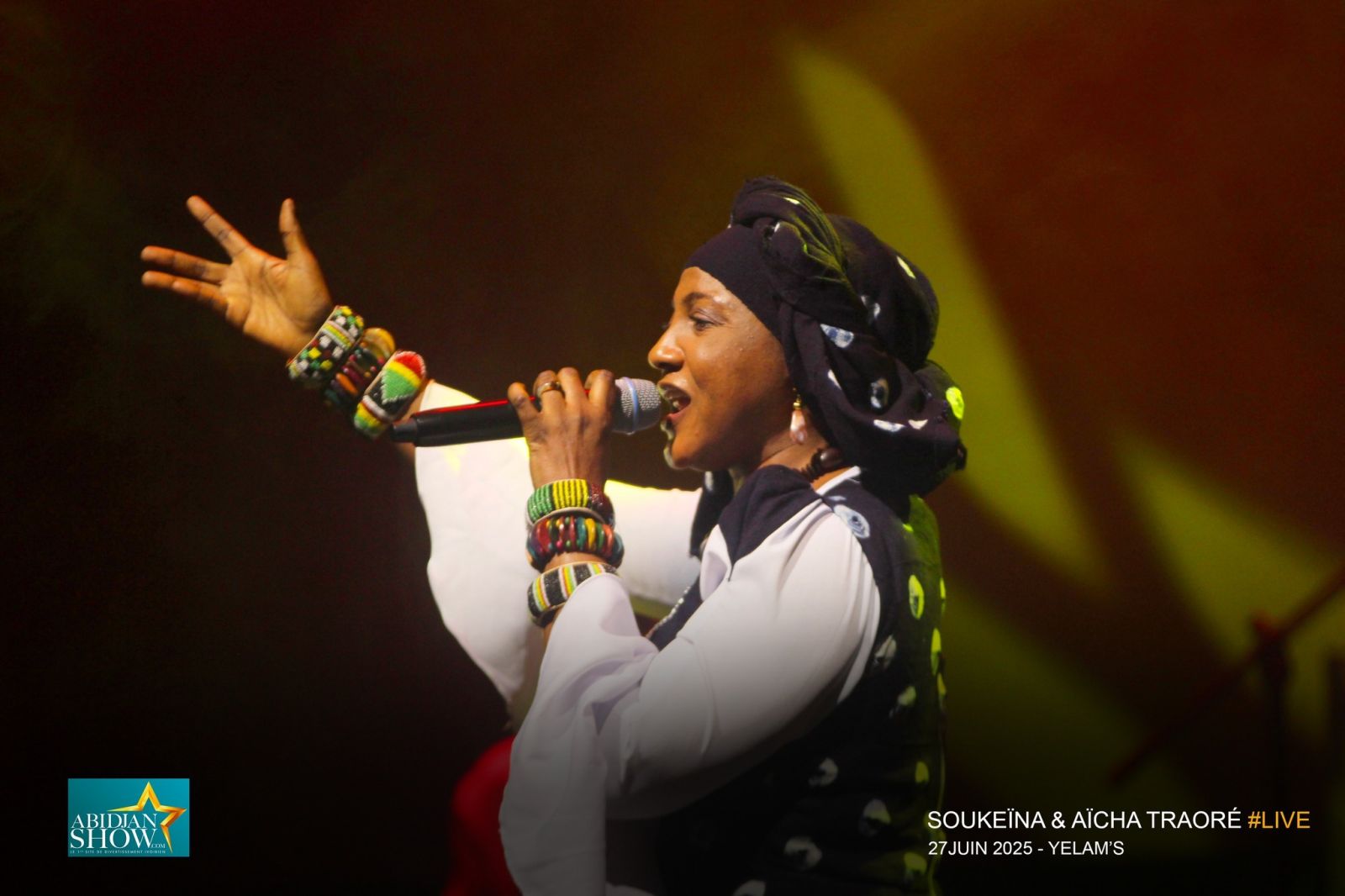 live   soukeina   aicha traore officiel electrisent le yelam s