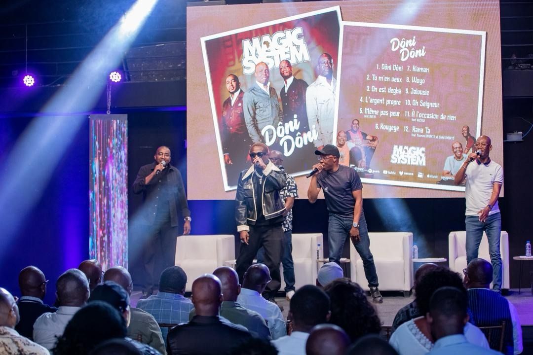 realease party de l album    doni doni    du groupe magic system