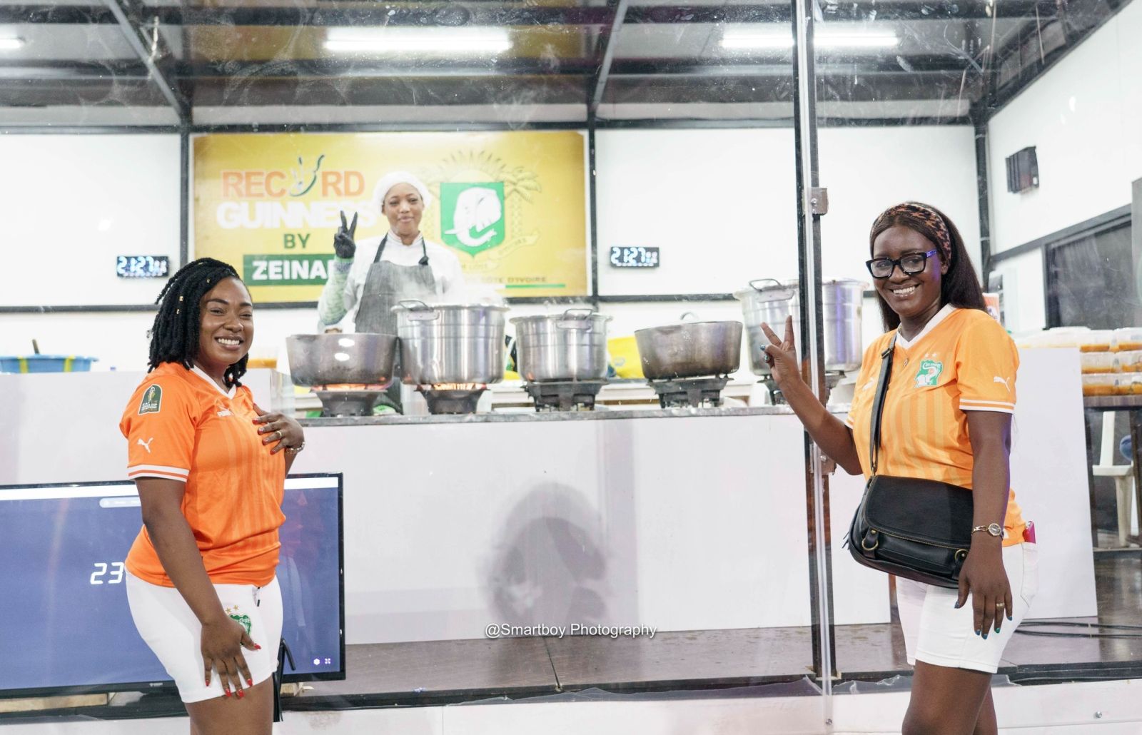zeinab bance vise le record guinness en cuisine