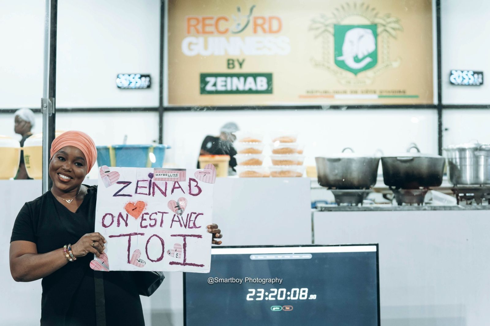 zeinab bance vise le record guinness en cuisine