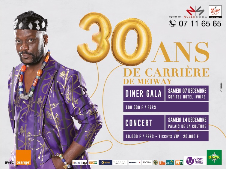 30 ANS DE CARRIERE DE MEIWAY